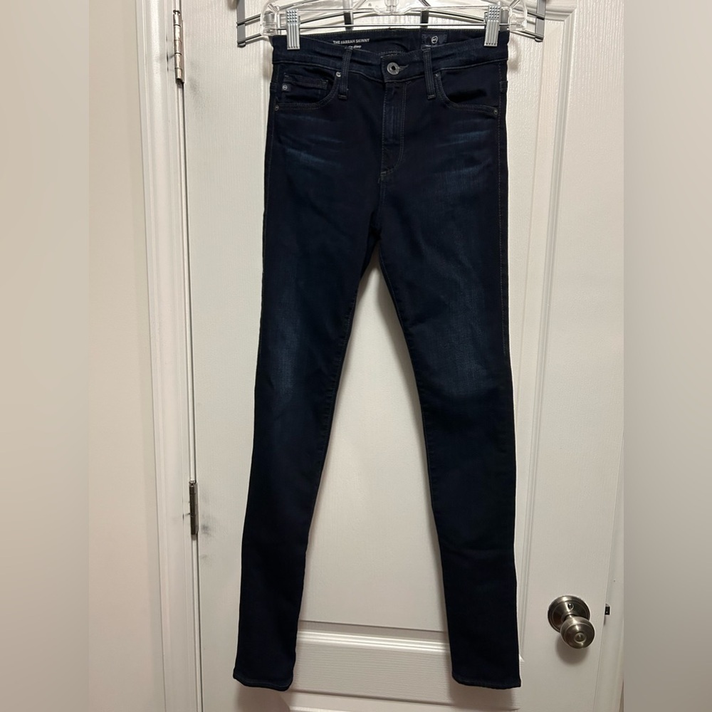 AG Adriano Goldschmied Jeans The Farrah Skinny high rise skinny Women's 24R dark